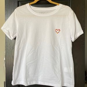 Sublime white cotton tee. New with tags. Size Large